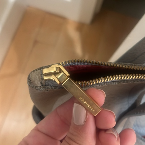 Hammitt Addie Large Tote Bag in Light Baby Blue Nubuck - GUC *see notes* - Picture 2 of 12